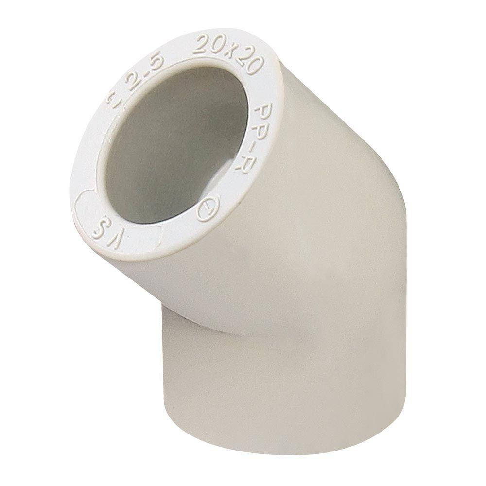 

Угол 45 VSplast PPR ф25 ** 1007, Серый