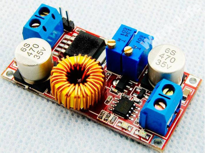 

DC-DC преобразователь понижающий с рег. CC/CV/LED XL4015E 5A