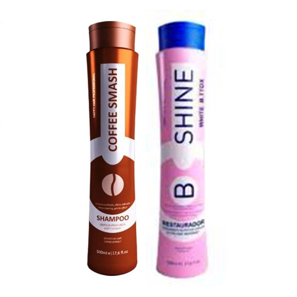 

Ботекс для волос Happy Hair B.Shine Restorer White набор 50/100 мл (розлив)