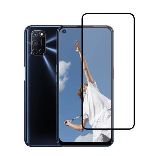 

Защитное стекло для Oppo A52 на экран 5д HQ защитное стекло на телефон оппо а52 черное HQG, Черный