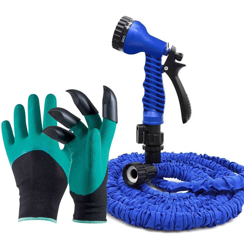 

Шланг для полива 15 м + Подарок Перчатки садовые / Magic Hose Шланг поливочный