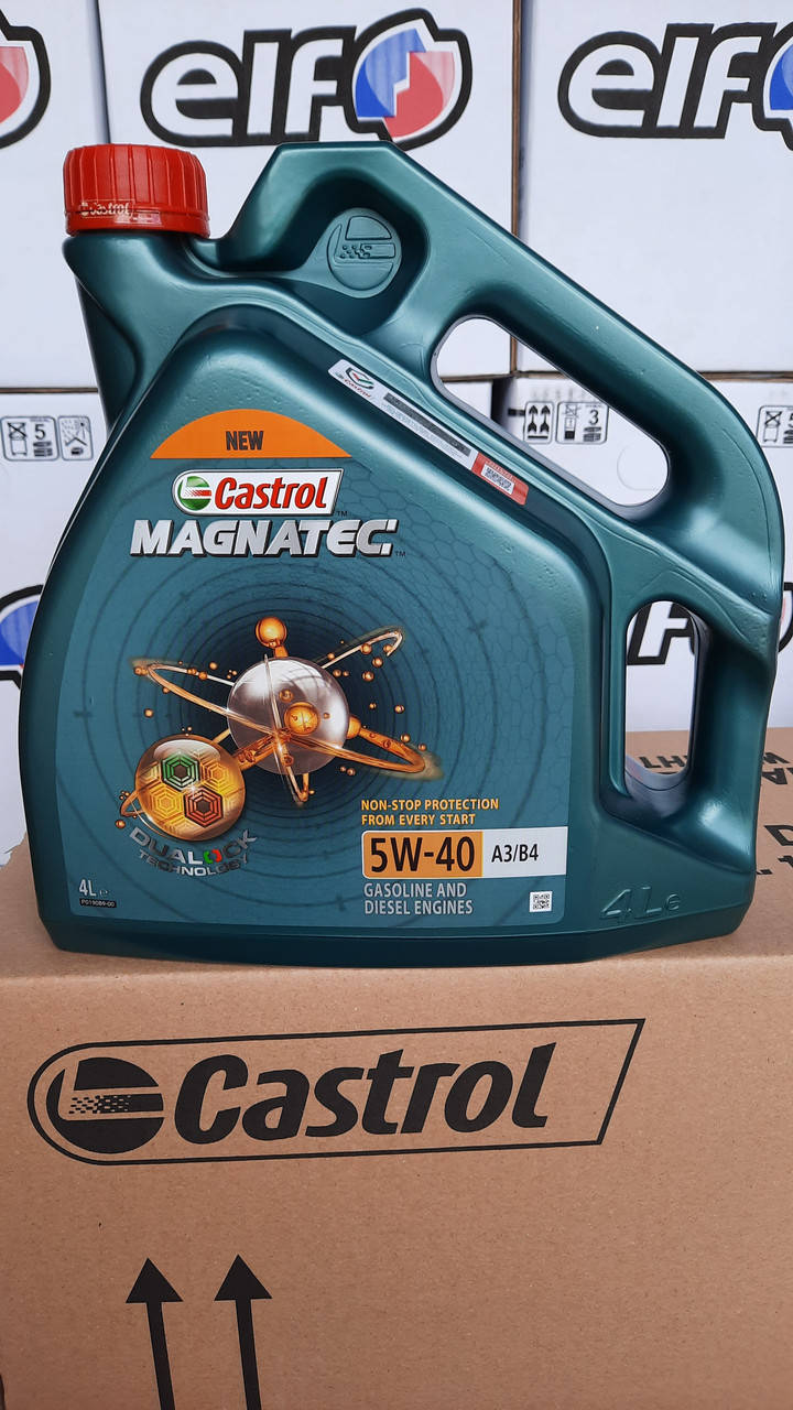 

Масло моторное синтетическое Castrol Кастрол Magnatec 5w-40 А3/В4 (4 литра)