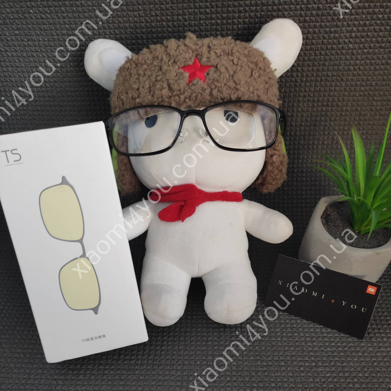 

Компьютерные очки Xiaomi TS Turok Steinhard Anti-blue Glasses, Черный