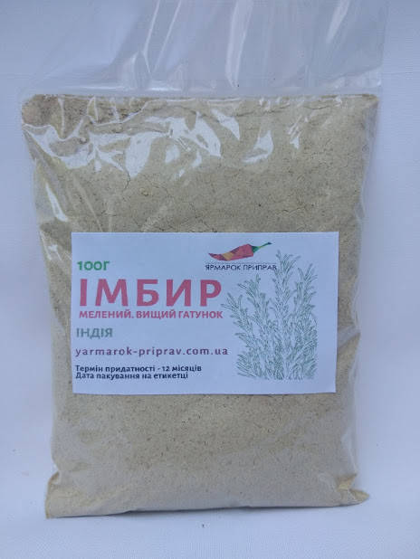 

Имбирь молотый в/с, 100г