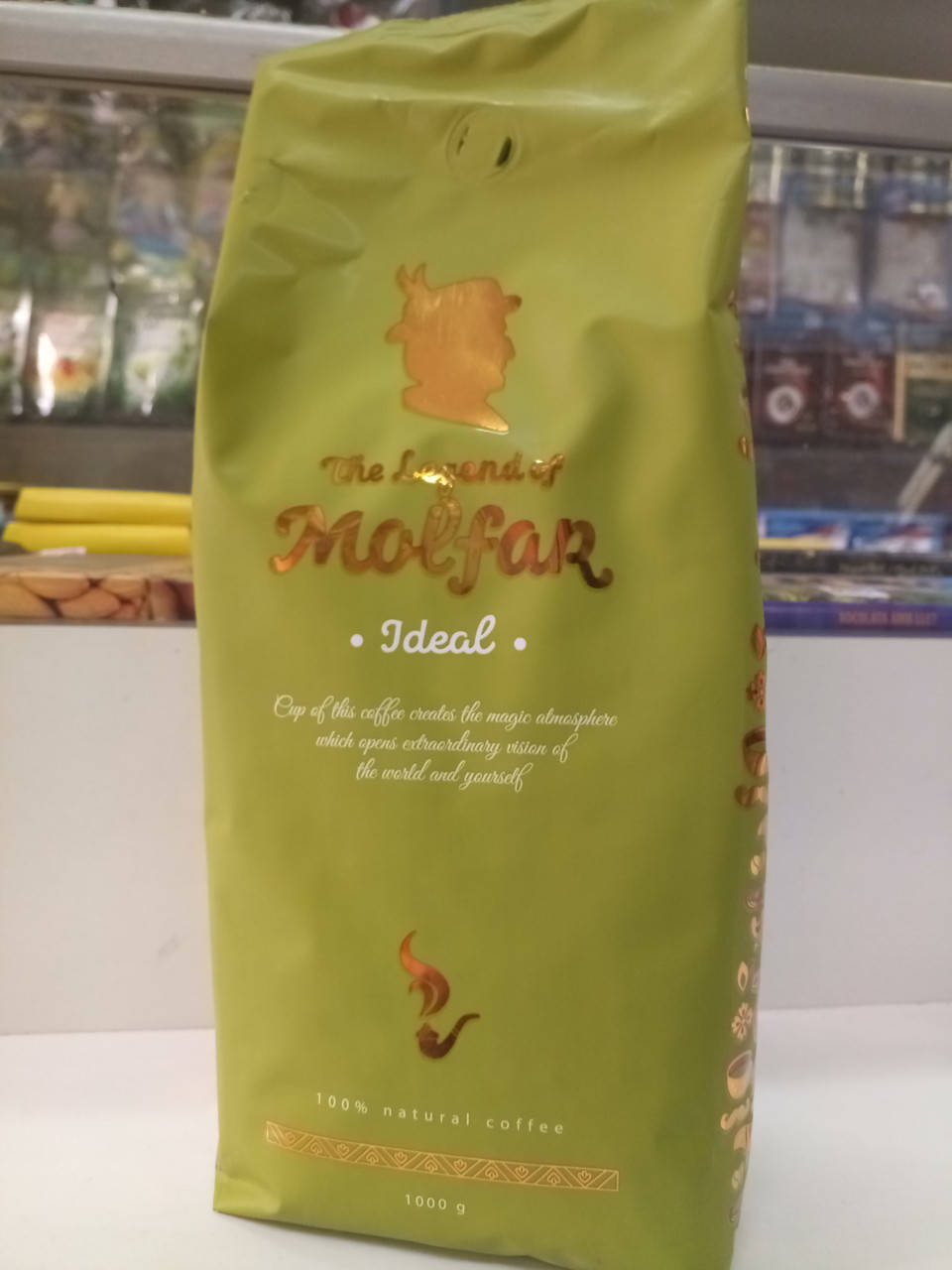 

Кава в зернах Легенда Мольфара 1 кг Ideal