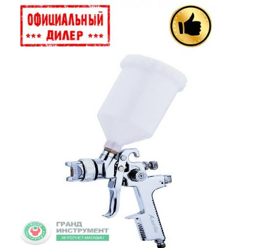 

Краскопульт низкого давления HVLP 1,3мм, ВБ пласт. 600мл AUARITA AB-17G-1.3