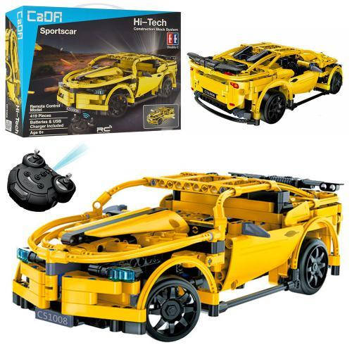 

Конструктор радиоуправляемый CaDa Technic Спортивная машина 2,4 Ггц 419 деталей (C51008W)...
