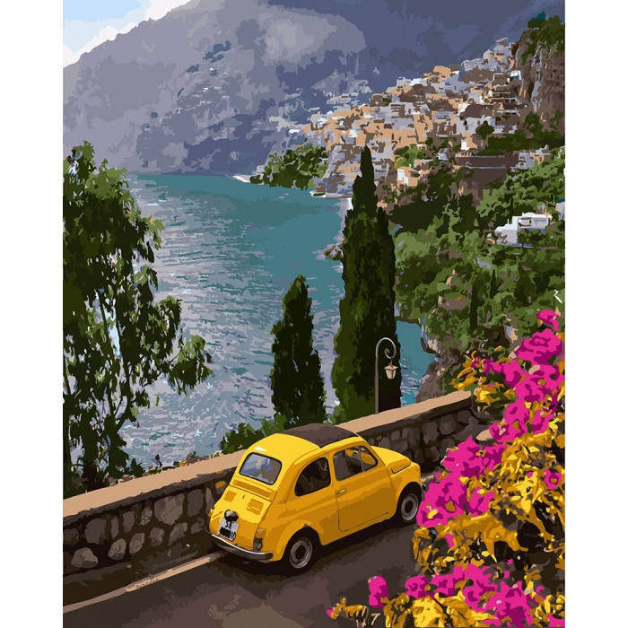 

Картина за номерами Поездка к морю ТМ Идейка 40 х 50 см КНО2739