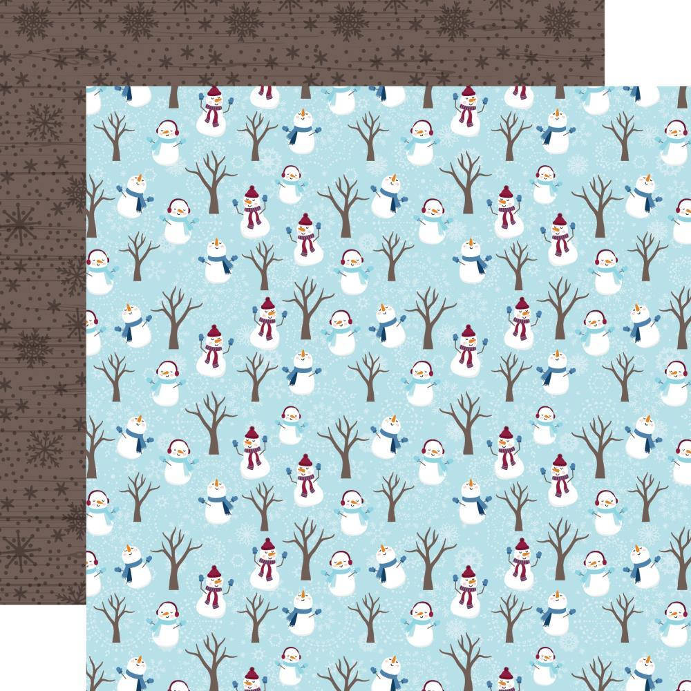 

Папір двосторонній - Snowman Fun - My Favorite Winter - Echo Park - 30x30