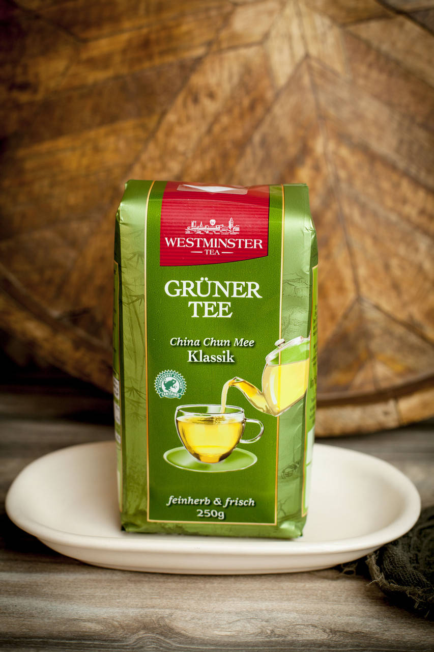 

Зеленый чай ☕️ "Westminster Gruner Tee Klassik". Германия. 250 гр.