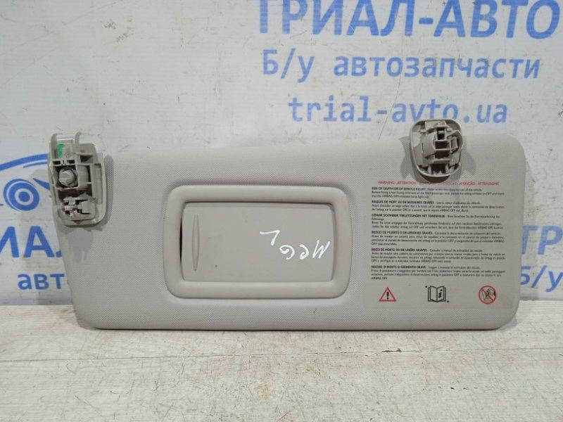 

Козырек солнцезащитный левый Renault Megane 3 2010 (б/у)