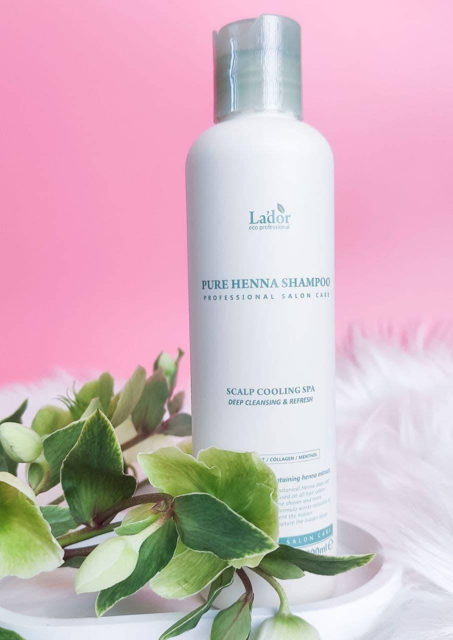 

Органический Шампунь С Ментолом И Бесцветной Хной Lador Pure Henna Shampoo 200 мл