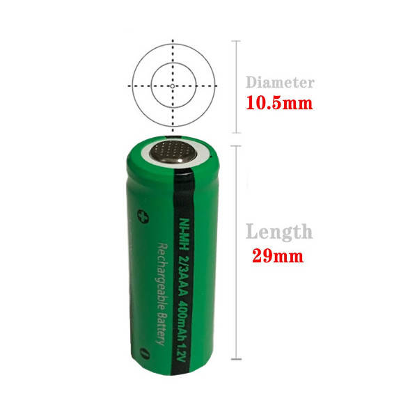 

Аккумулятор 2/3 ААА 1.2V 400mAh Ni-Mh Качество!