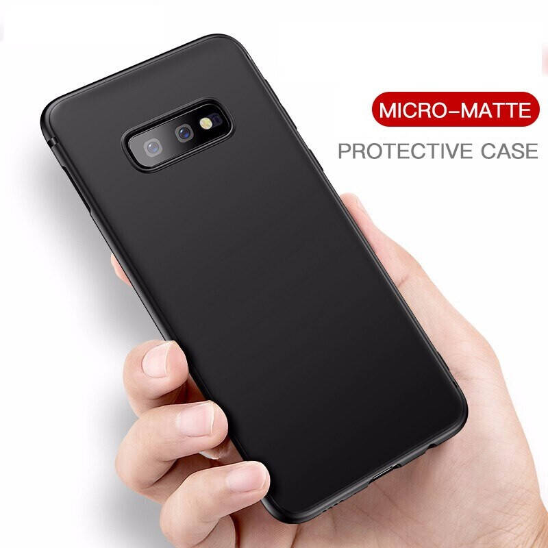 

Тонкий матовый чехол для Samsung Galaxy S10e, Черный