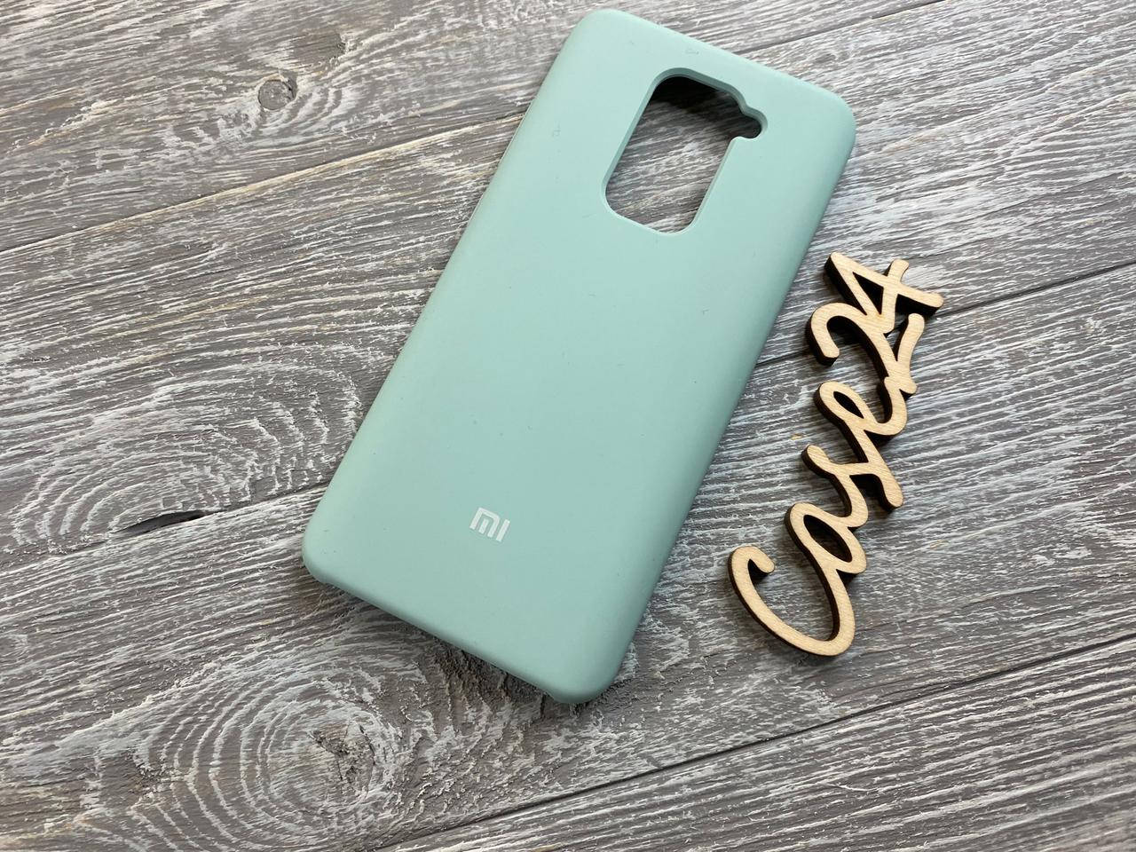 

Чехол Soft touch для Xiaomi Redmi Note 9 (9 цветов) бирюзовый
