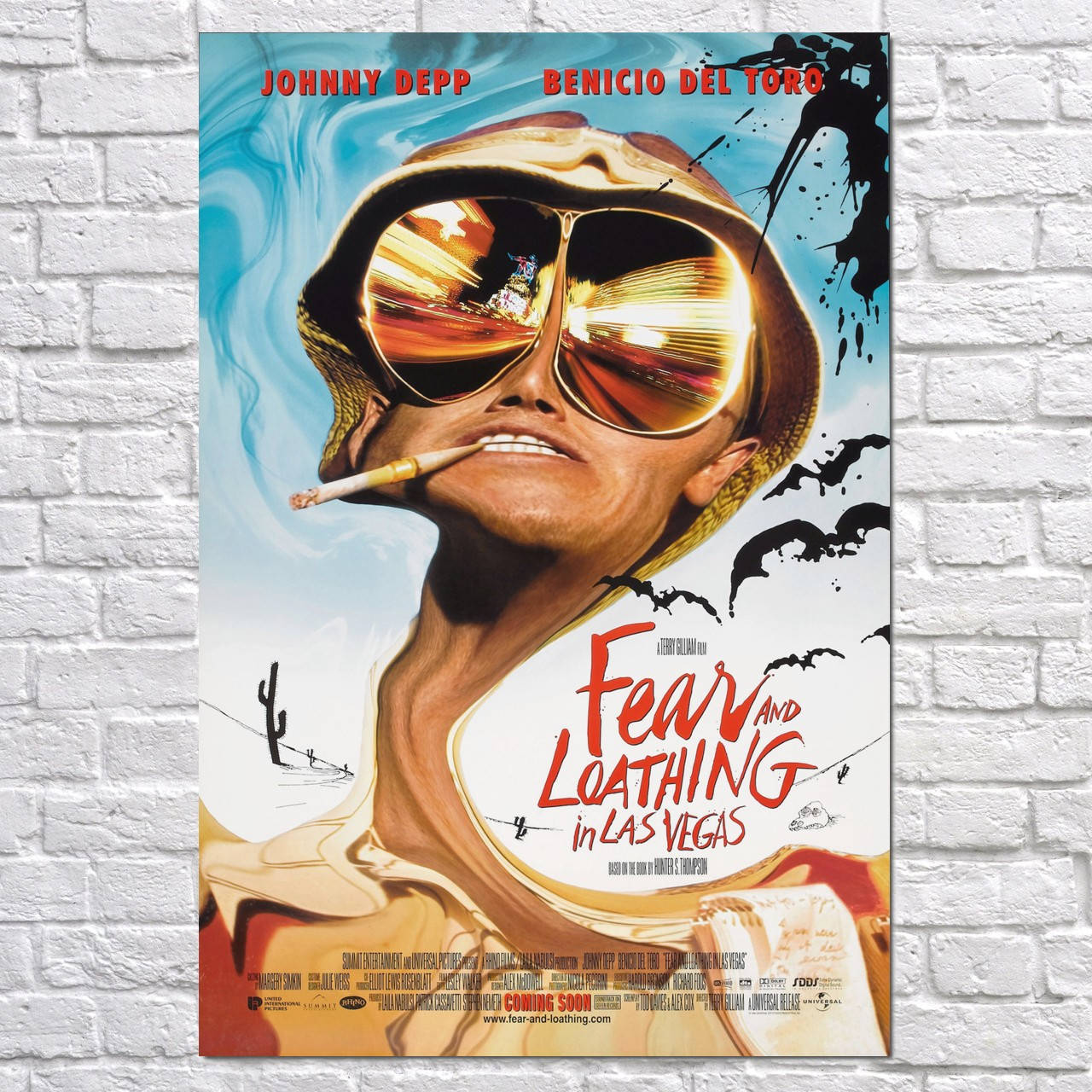 

Плакат "Страх и ненависть в Лас-Вегасе, Fear and Loathing in Las Vegas (1998)" (артикул 5141)