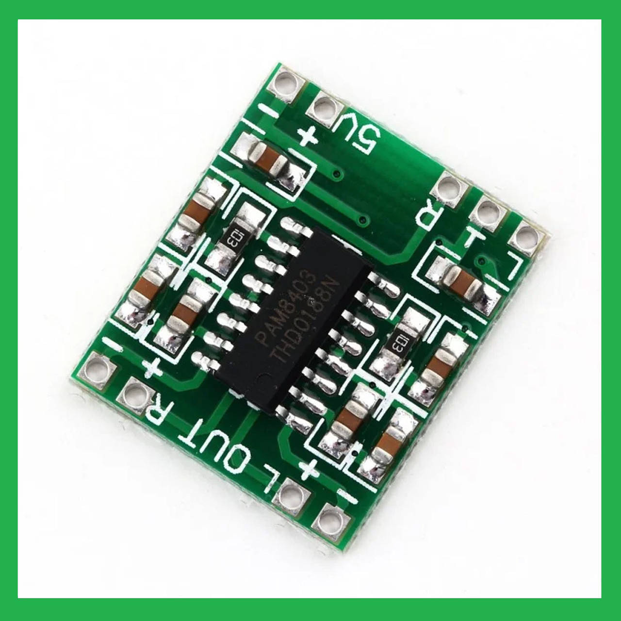 

Стерео аудио усилитель 2х3Вт D-класса PAM8403