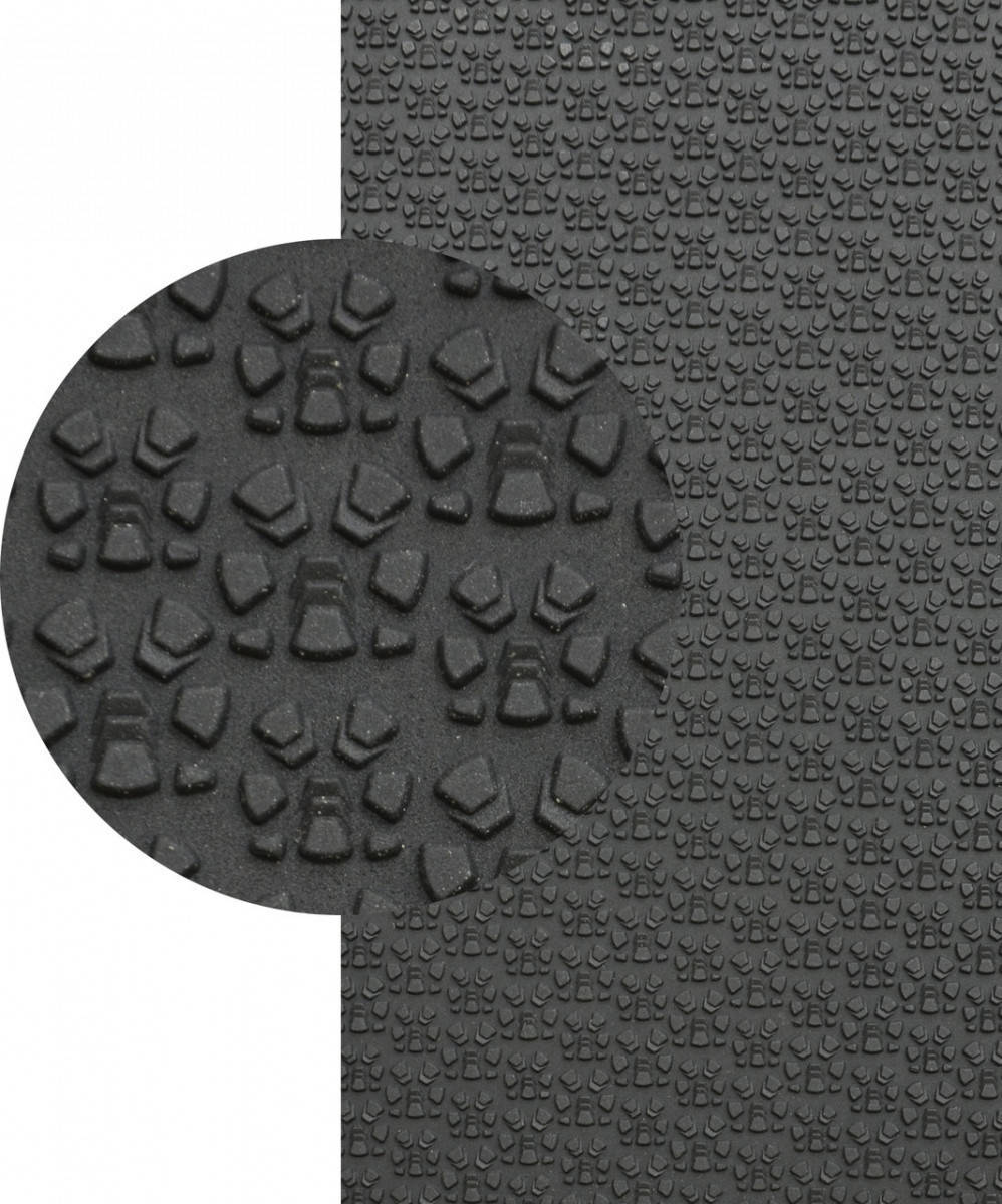 

033-small bissell, цв. черный, р. 380*570*2 мм - резина подметочная/профилактика листовая