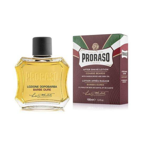 

Лосьон После Бритья Proraso Red (New Design) After Shave Lotion Coarse Beards Sandalwood 100 мл