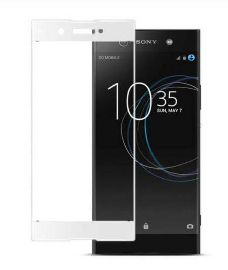 

Защитное стекло 3D для Sony Xperia XA1 Plus (G3412) (G3416) (G3426) (G3421) (G3423), Белый