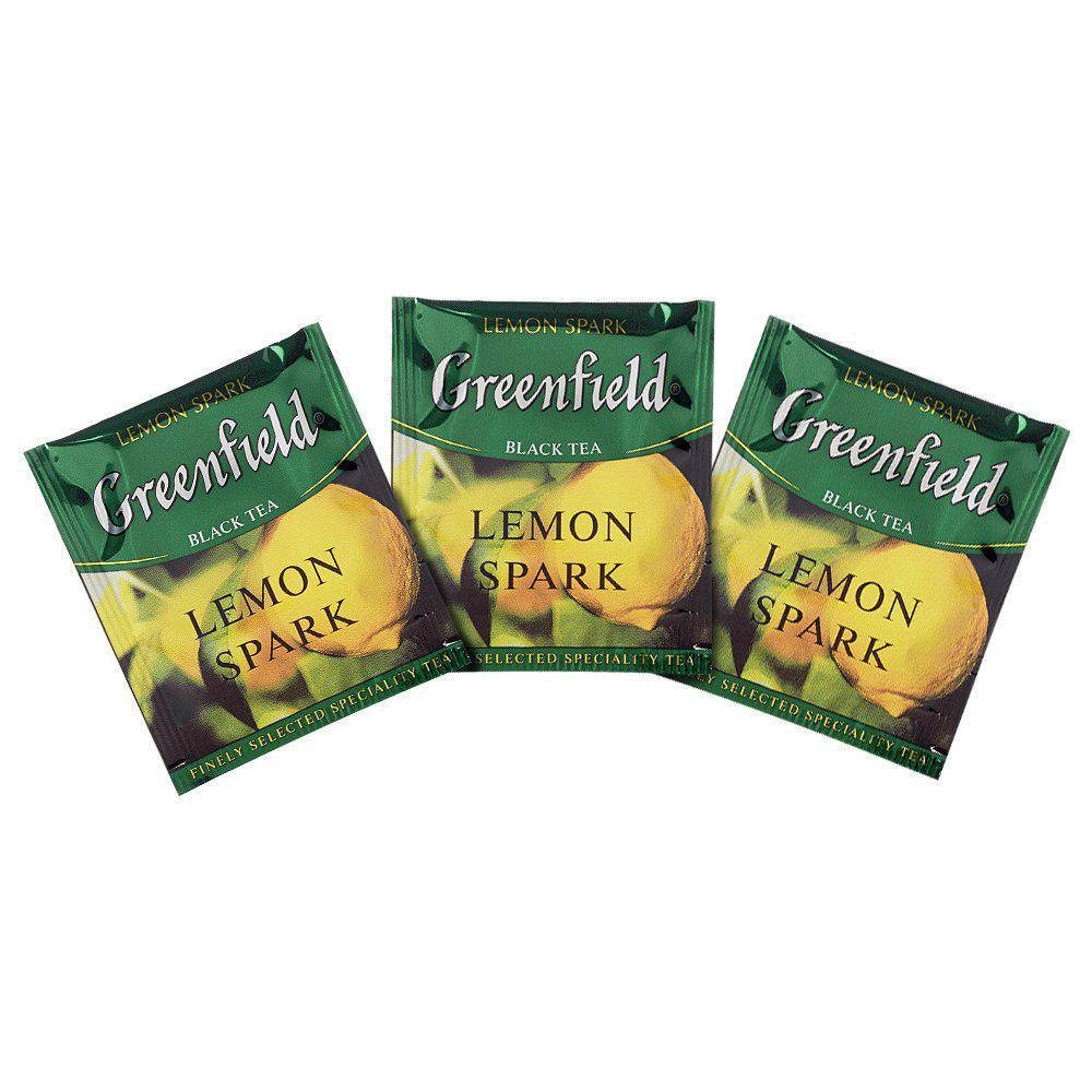 

Чай Greenfield Lemon Spark 100 пак.