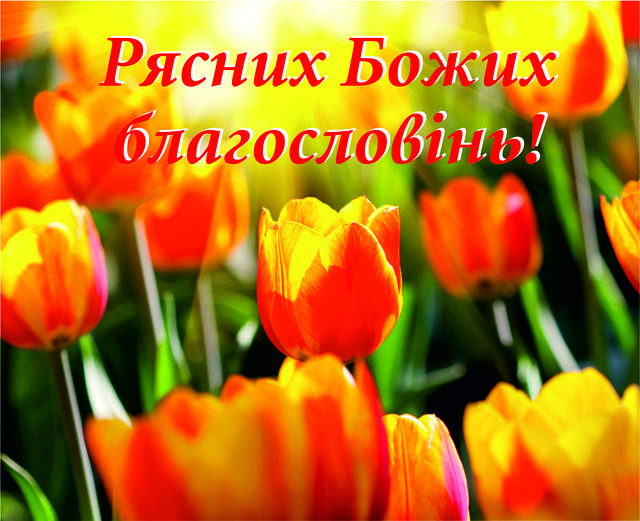 

Міні-листівка: Рясних Божих благословінь! # 108