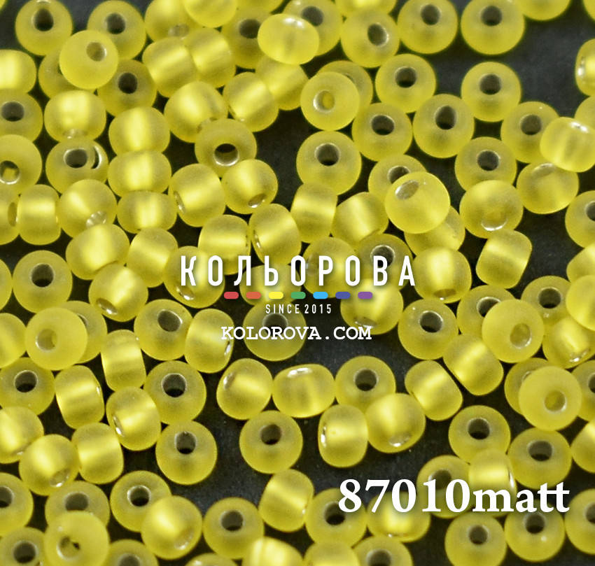 

Чешский бисер 87010матовый