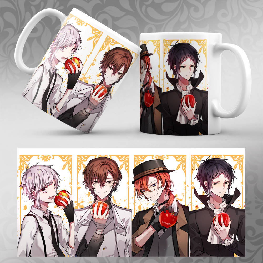 

Чашка Аниме Bungou stray dogs 010, Разные цвета