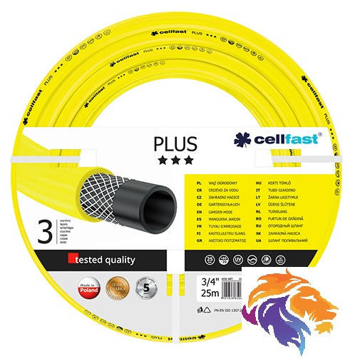

Шланг поливочний Cellfast Plus 25м 3/4"