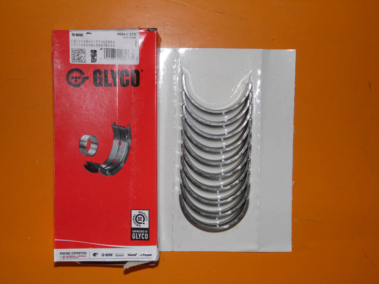 

Коренные вкладыши Glyco H0845 STD Audi Ford Seat VW Skoda