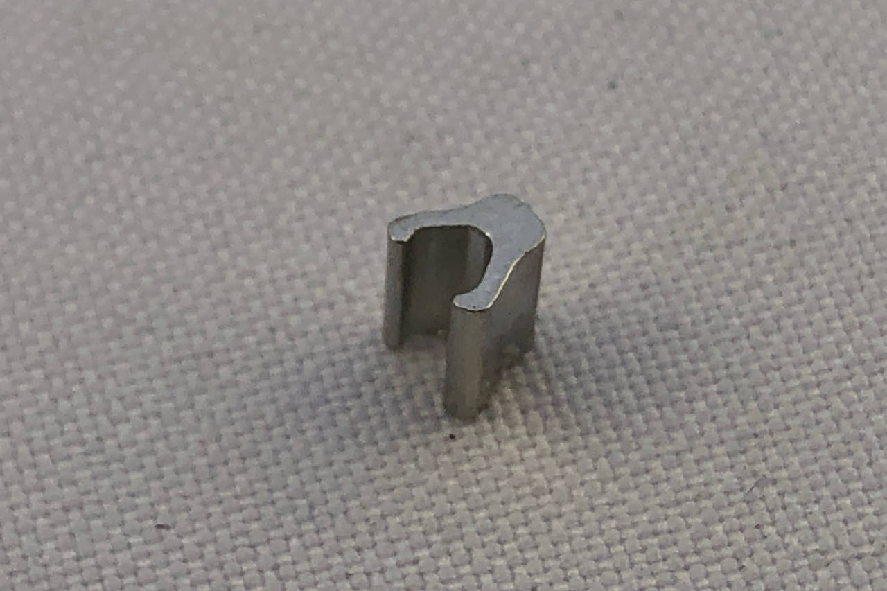 

Верхний ограничитель для молнии № 5, цвет - никель, в упаковке - 40 шт, артикул СК 5809