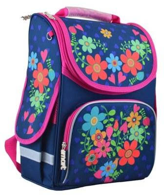 

Рюкзак каркасный PG-11 Flowers blue, 34*26*14 554464, Синий
