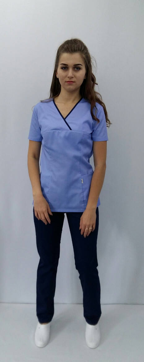

Костюм хирургический женский, Голубой