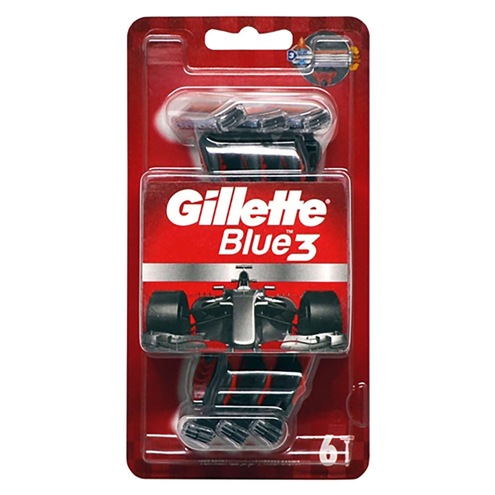 

Станок одноразовый Gillette Blue 3 Comfort 6 шт (7702018536351), Черный