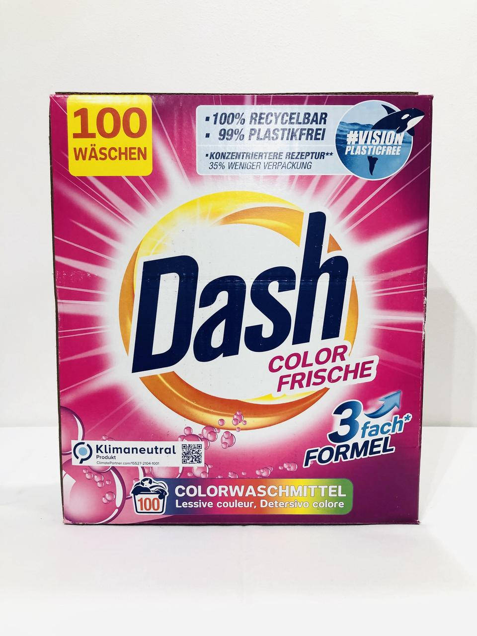 

Пральний порошок Dash Color Frische 6кг 100ст