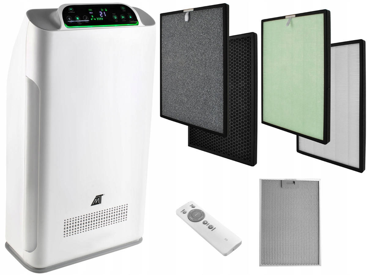 

Очиститель воздуха с ионизатором Malatec 6432 + 5 фільтрів + UV ionizator