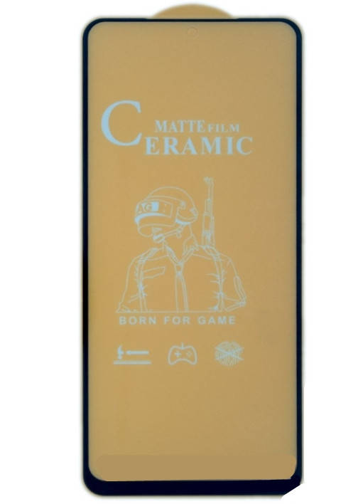 

Захисна плівка Ceramic Matte Xiaomi Redmi Note 10 Full Glue black, Черный