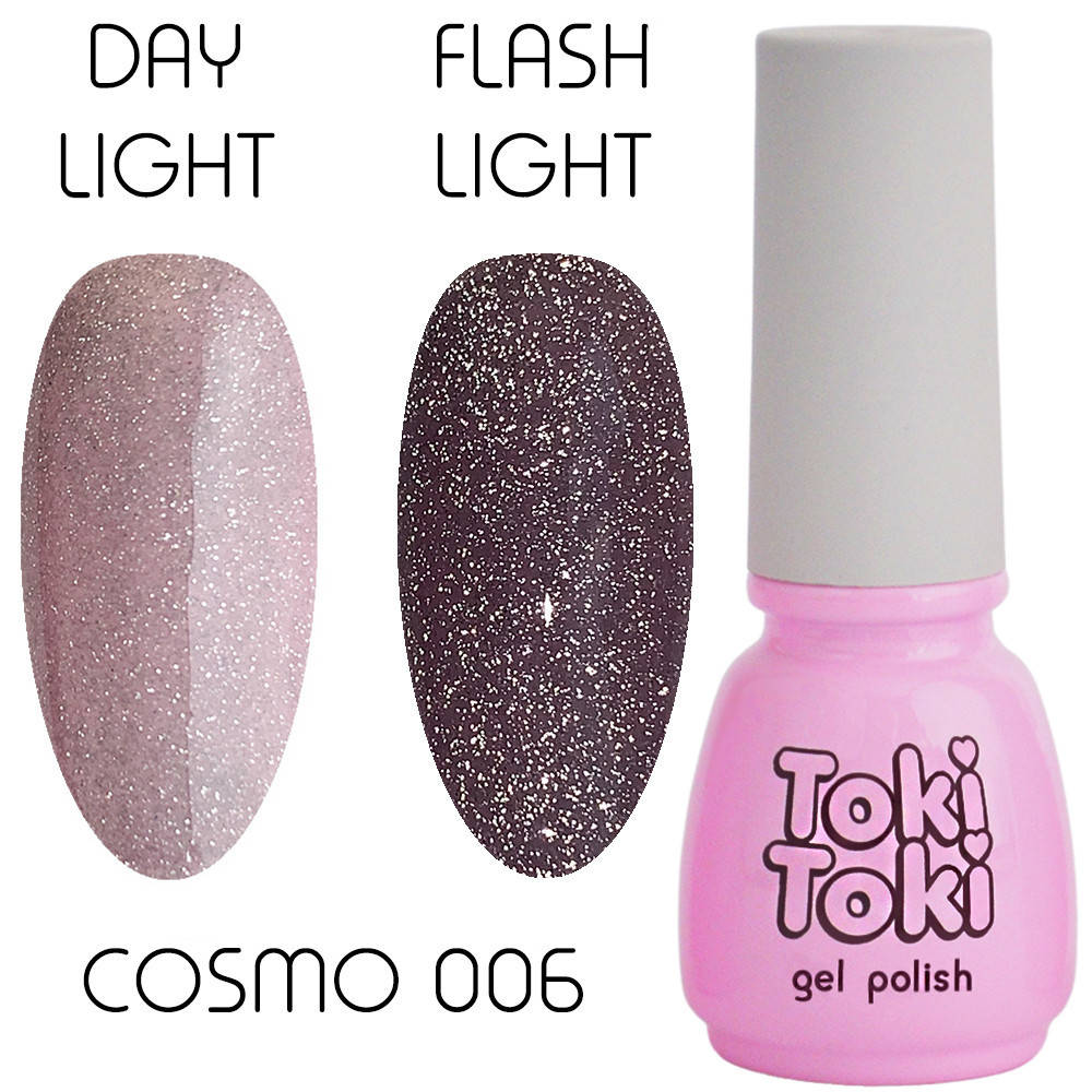 

Гель-лак светоотражающий для ногтей Toki Toki Cosmo №006 5 мл