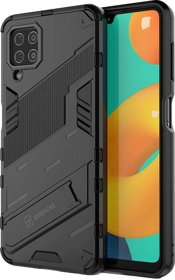 

Защитный чехол BIBERCAS Samsung Galaxy M32 M325 (с подставкой) Черный