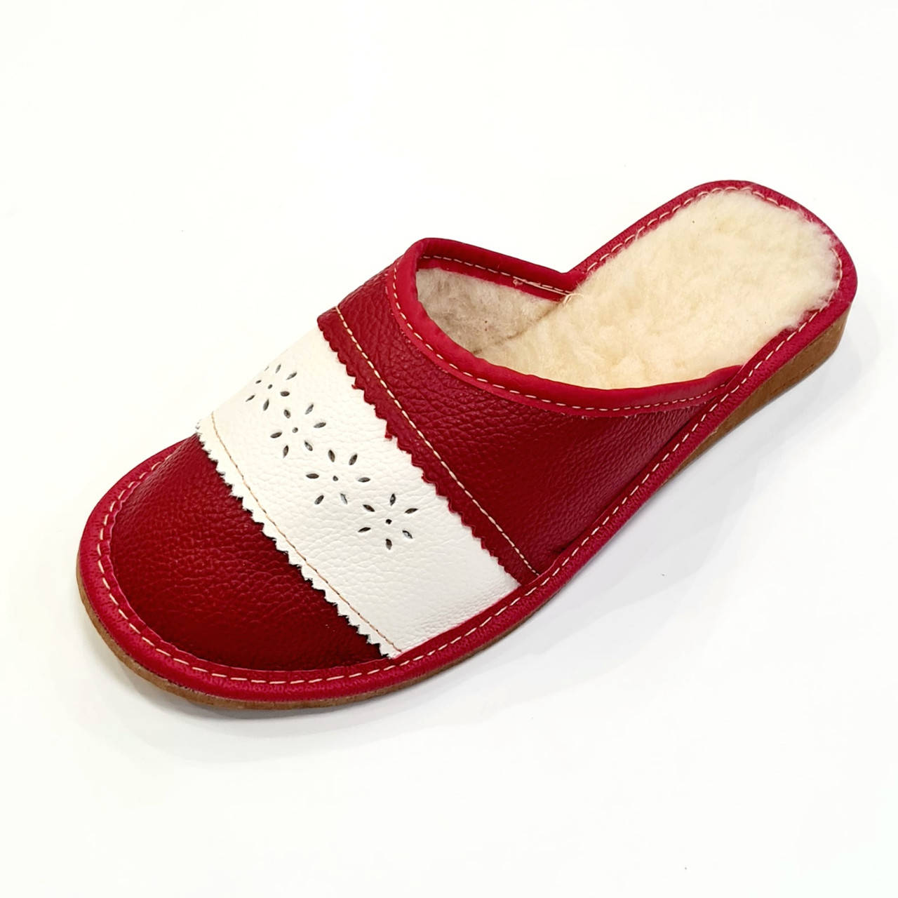 

Домашні тапочки жіночі "POLMAR" на хутрі 36