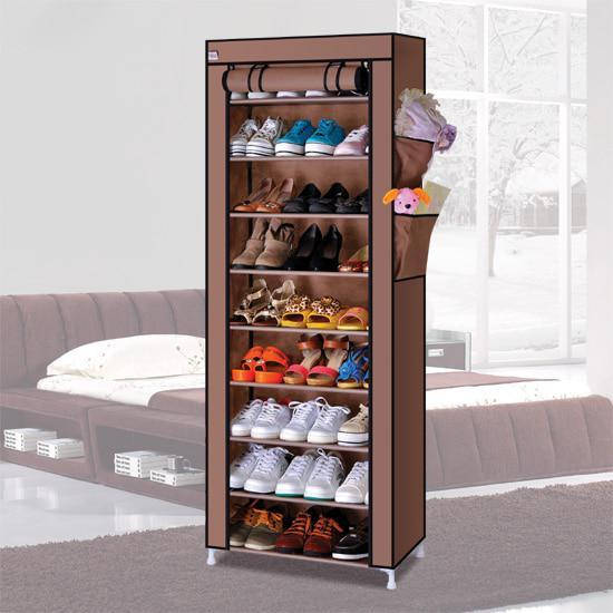 

Стеллаж для хранения обуви Combination Shoe Frame на 10 полок 60X30X160
