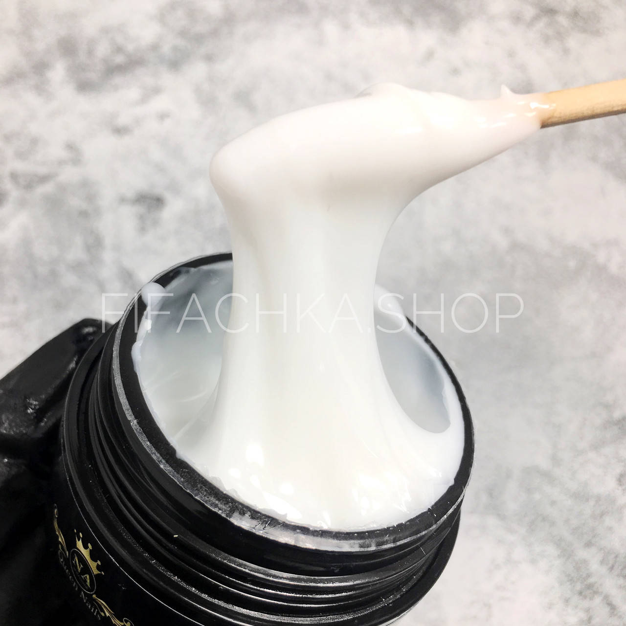 

Гель для наращивания ногтей Queen Nails, White, белый 15 мл