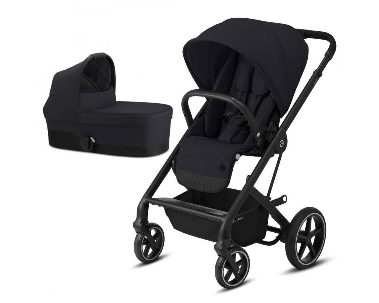 

Коляска Cybex Balios S Lux 2 в 1 / Deep Black