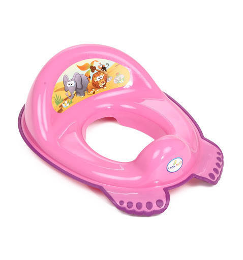 

Детская накладка на унитаз Tega baby Сафари розовая SF-012-127, Розовый