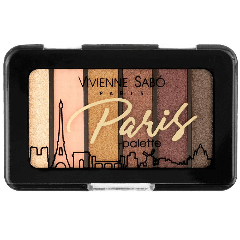 

Палетка теней для век Vivienne Sabo PARIS (6 цветов) - №2