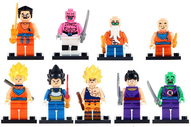 

Фигурки человечки драгонболл аниме dragon ball для лего lego