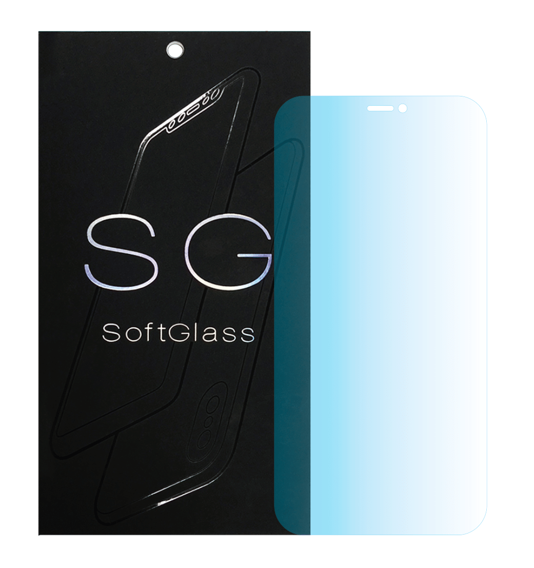 

Пленка Apple iPhone XR на Экран полиуретановая SoftGlass, Прозрачный