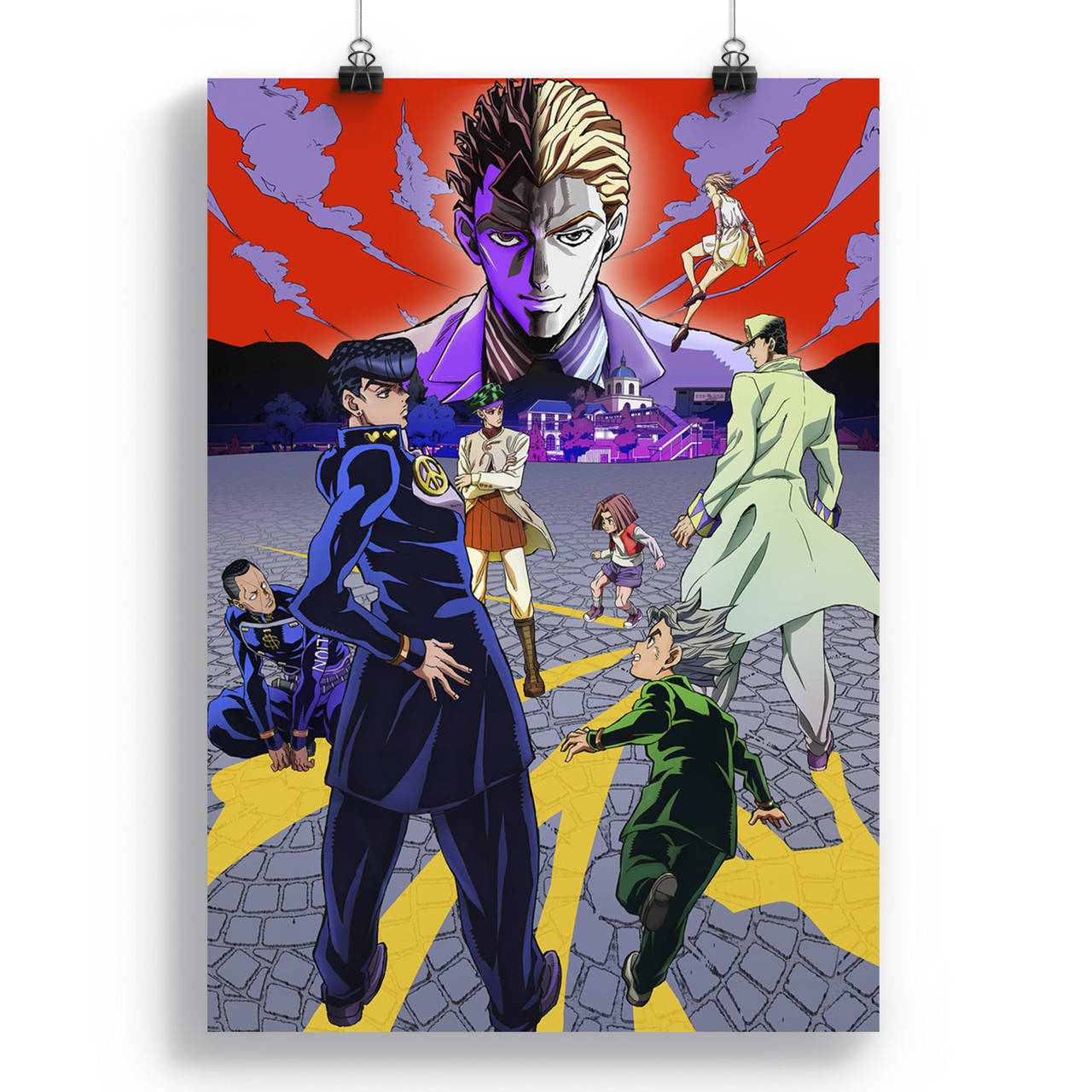 

Плакат Невероятное приключение ДжоДжо | JoJo's Bizarre Adventure 44