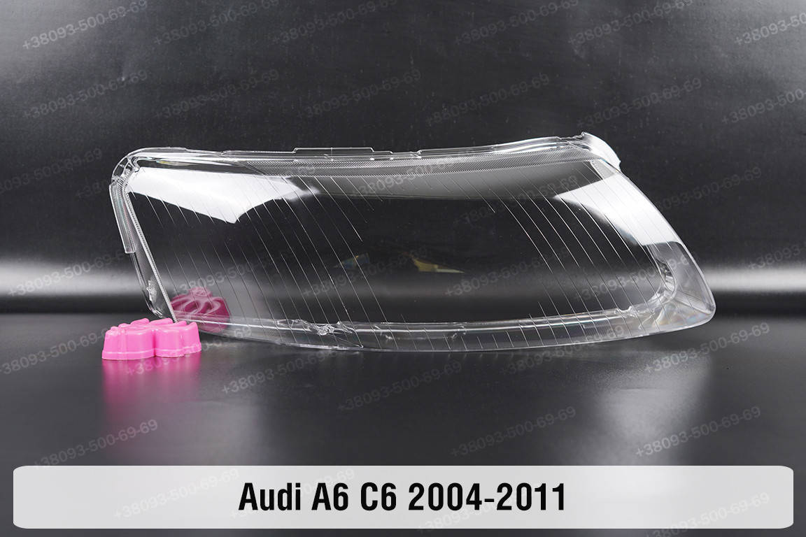 

Стекло фары Audi A6 C6 (2004-2010) III поколение правое