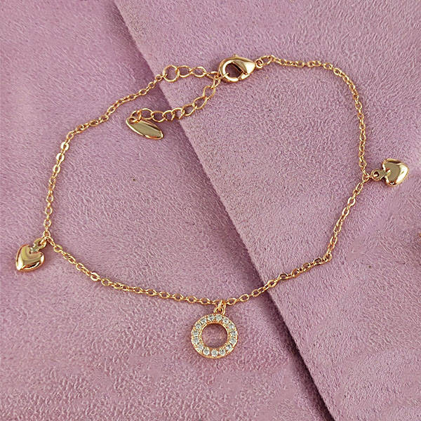 

Браслет Xuping 18/21,5 см медицинское золото позолота 18К А/В 4-0415